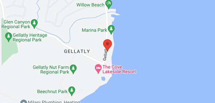 map of 4165 Gellatly Road